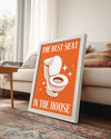Best Seat Poster Tablosu