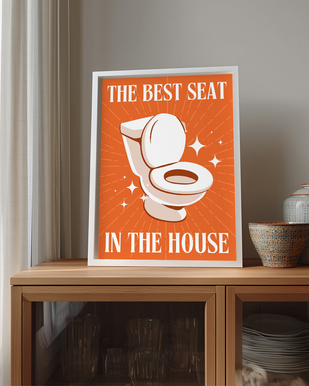 Best Seat Poster Tablosu