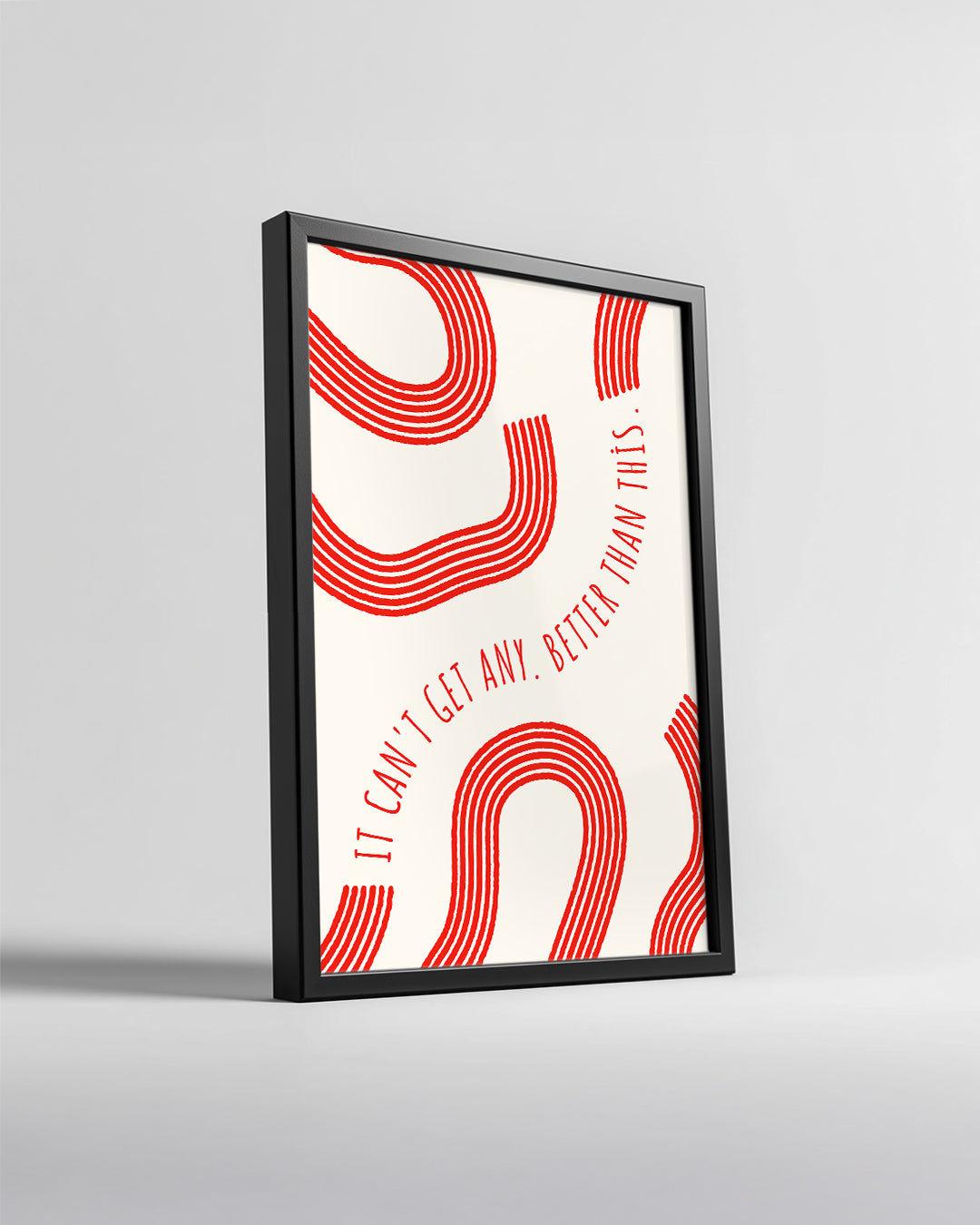 Better Red Poster Tablosu