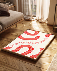 Better Red Poster Tablosu