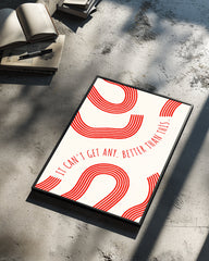 Better Red Poster Tablosu