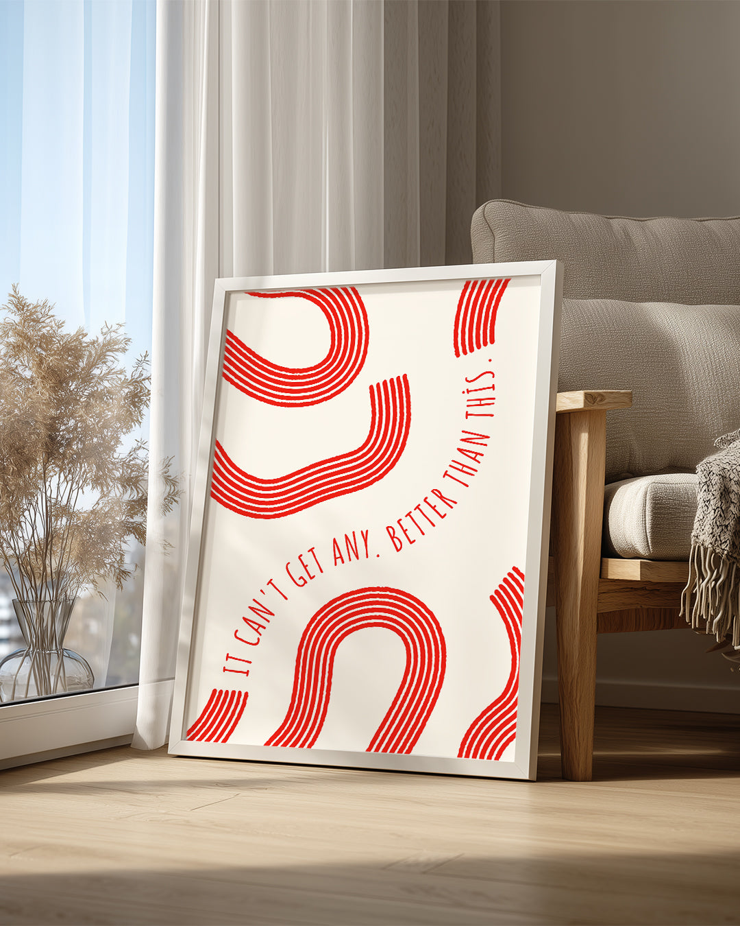 Better Red Poster Tablosu