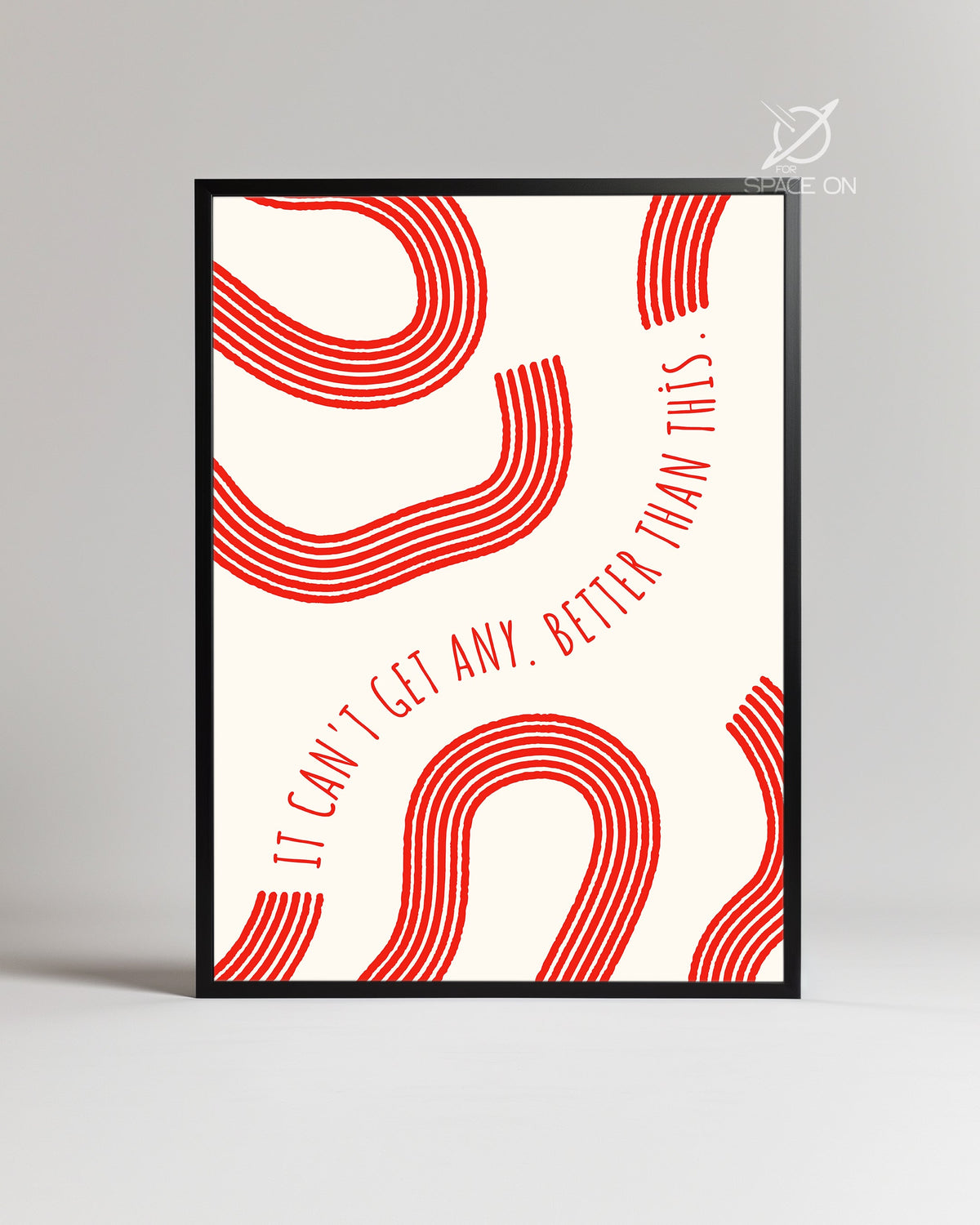 Better Red Poster Tablosu