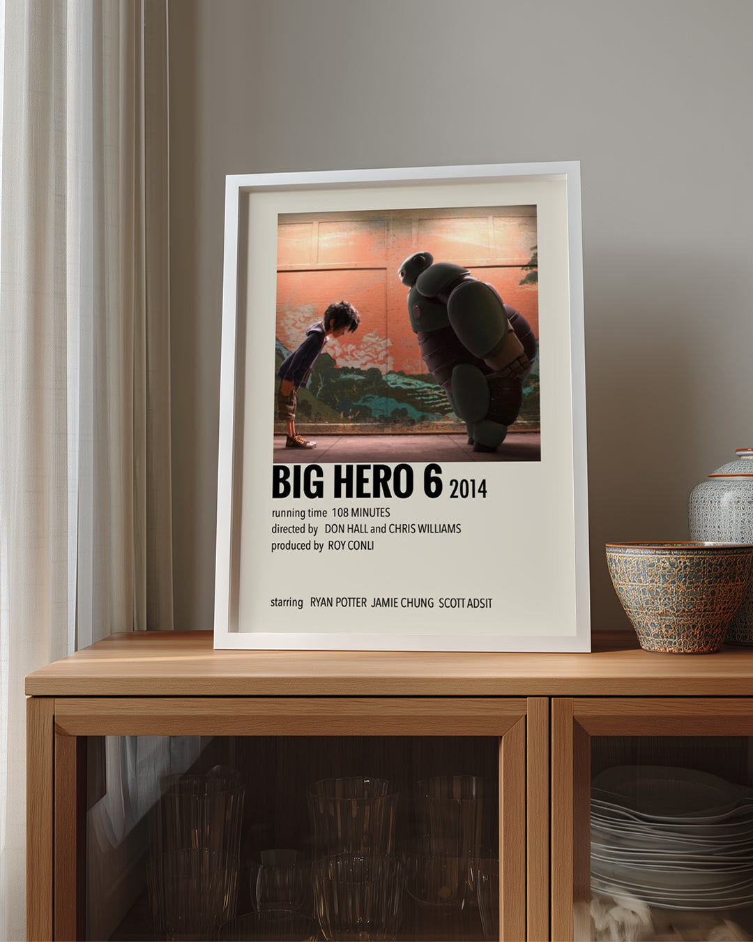 Big Hero 6 Poster Tablosu