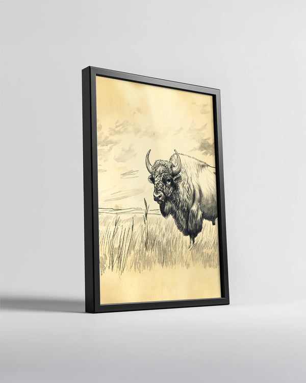 Bizon - Sert Tüy Yapısı Poster Tablosu
