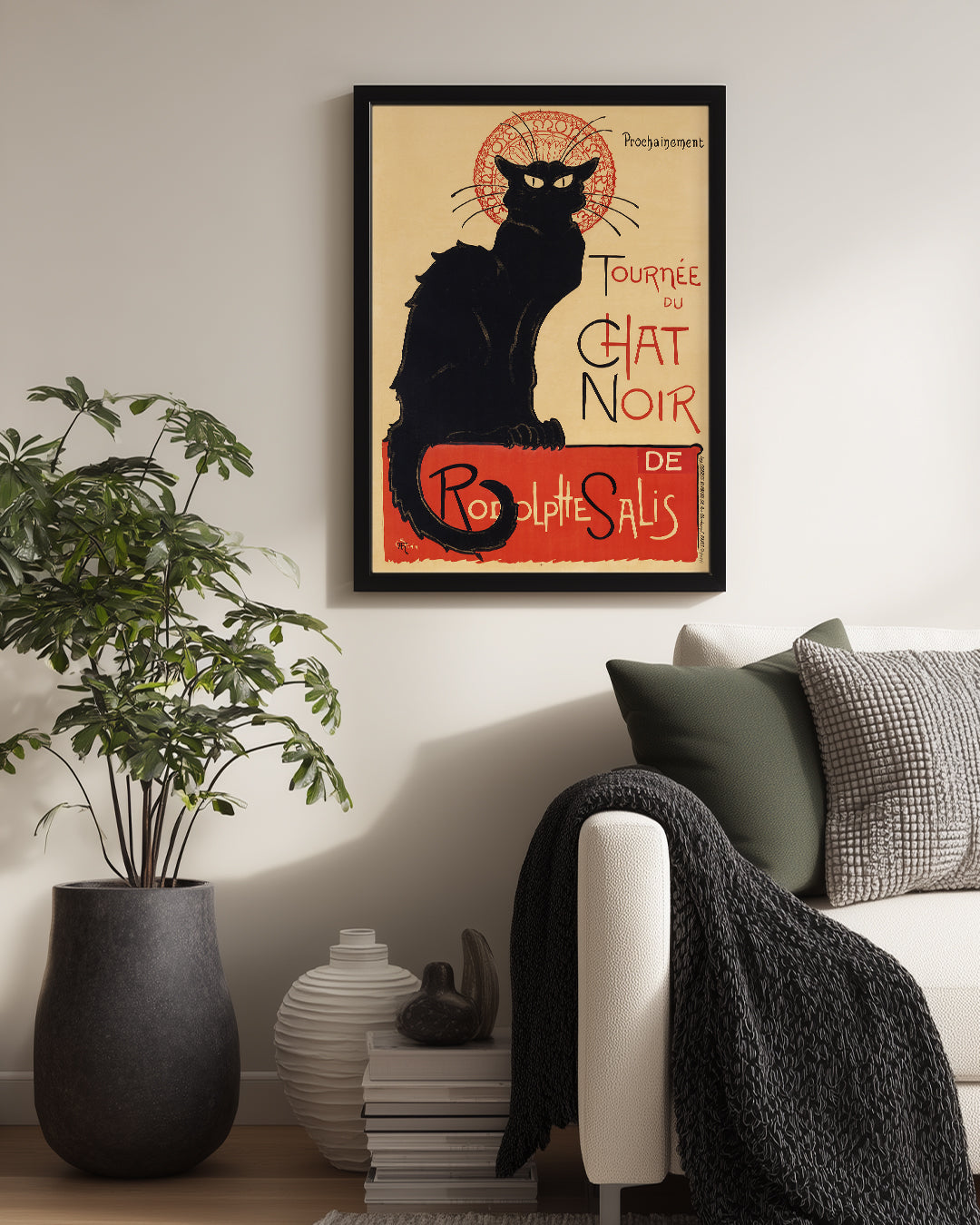 Black Cat Poster Tablosu