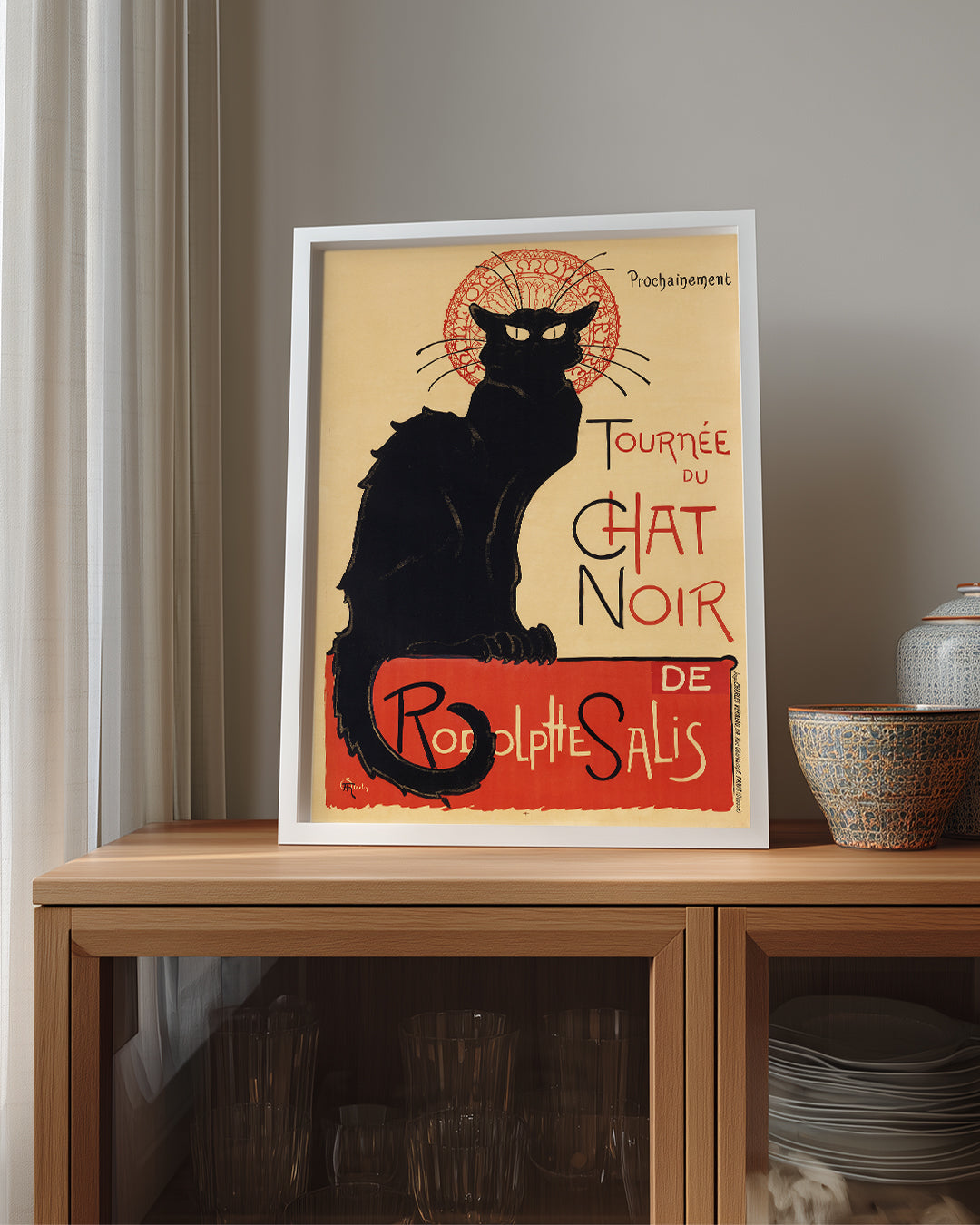 Black Cat Poster Tablosu