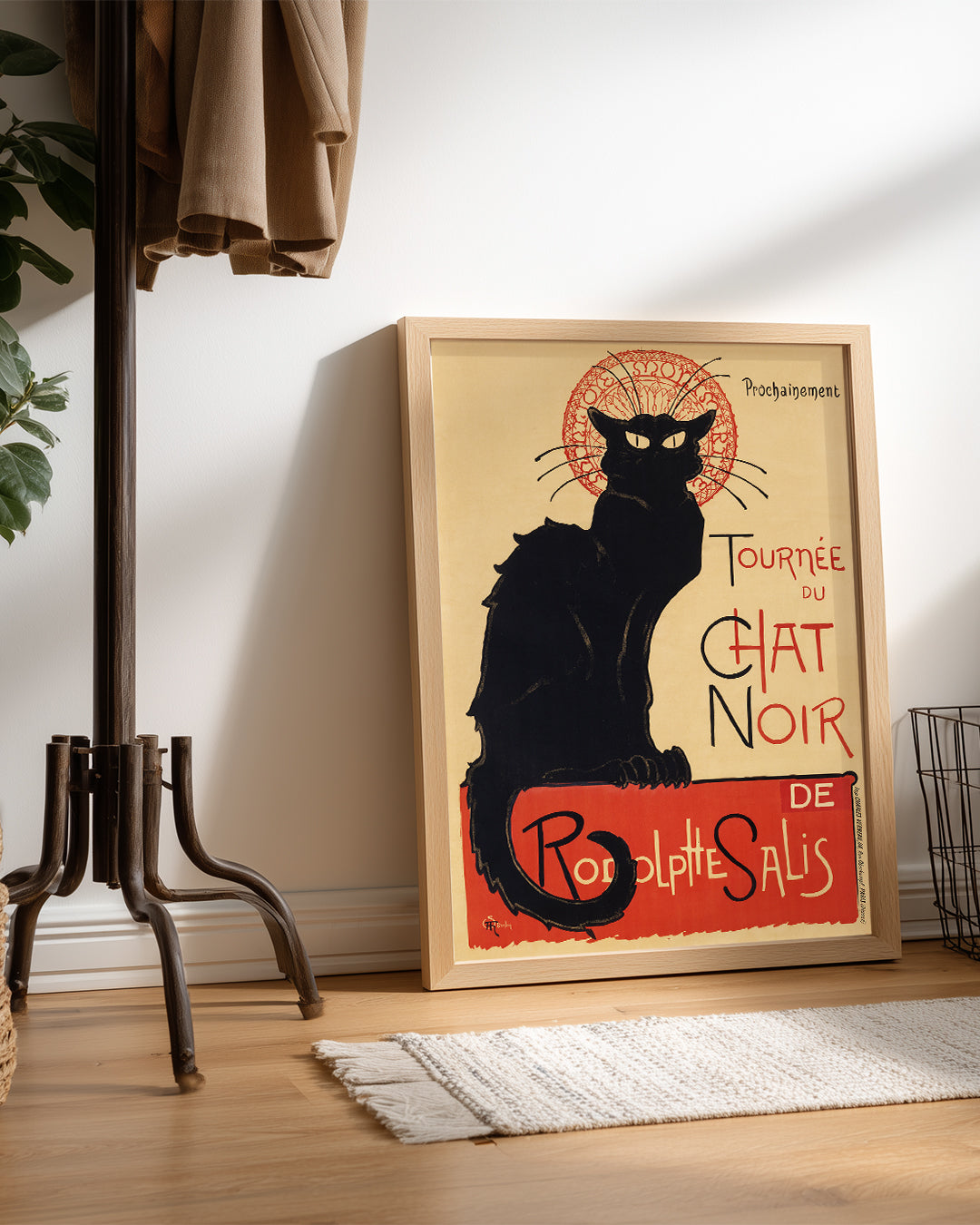 Black Cat Poster Tablosu