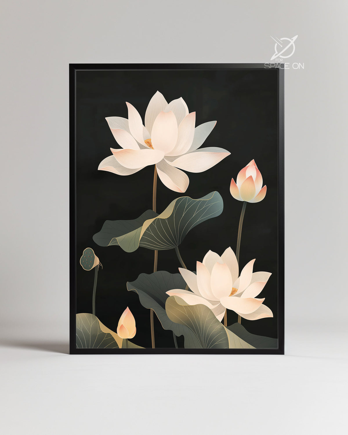 Black Lily Poster Tablosu