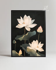 Black Lily Poster Tablosu