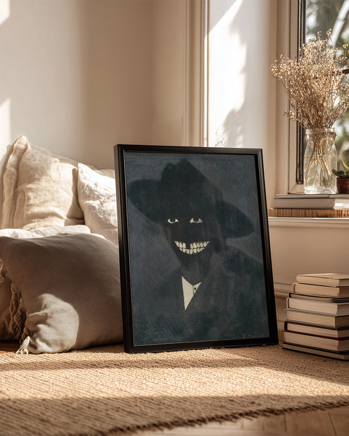 Black Smile Poster Tablosu