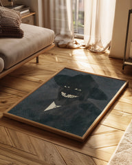 Black Smile Poster Tablosu