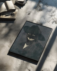 Black Smile Poster Tablosu