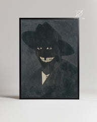 Black Smile Poster Tablosu