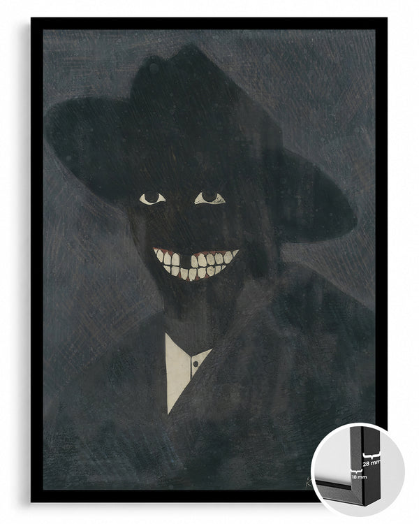 Black Smile Poster Tablosu