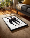Black Trio Poster Tablosu