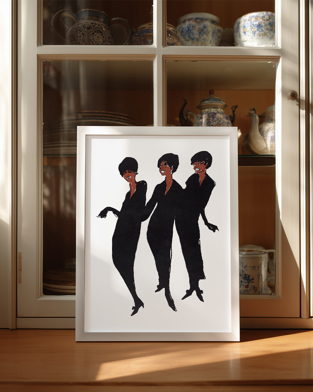 Black Trio Poster Tablosu