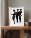 Black Trio Poster Tablosu