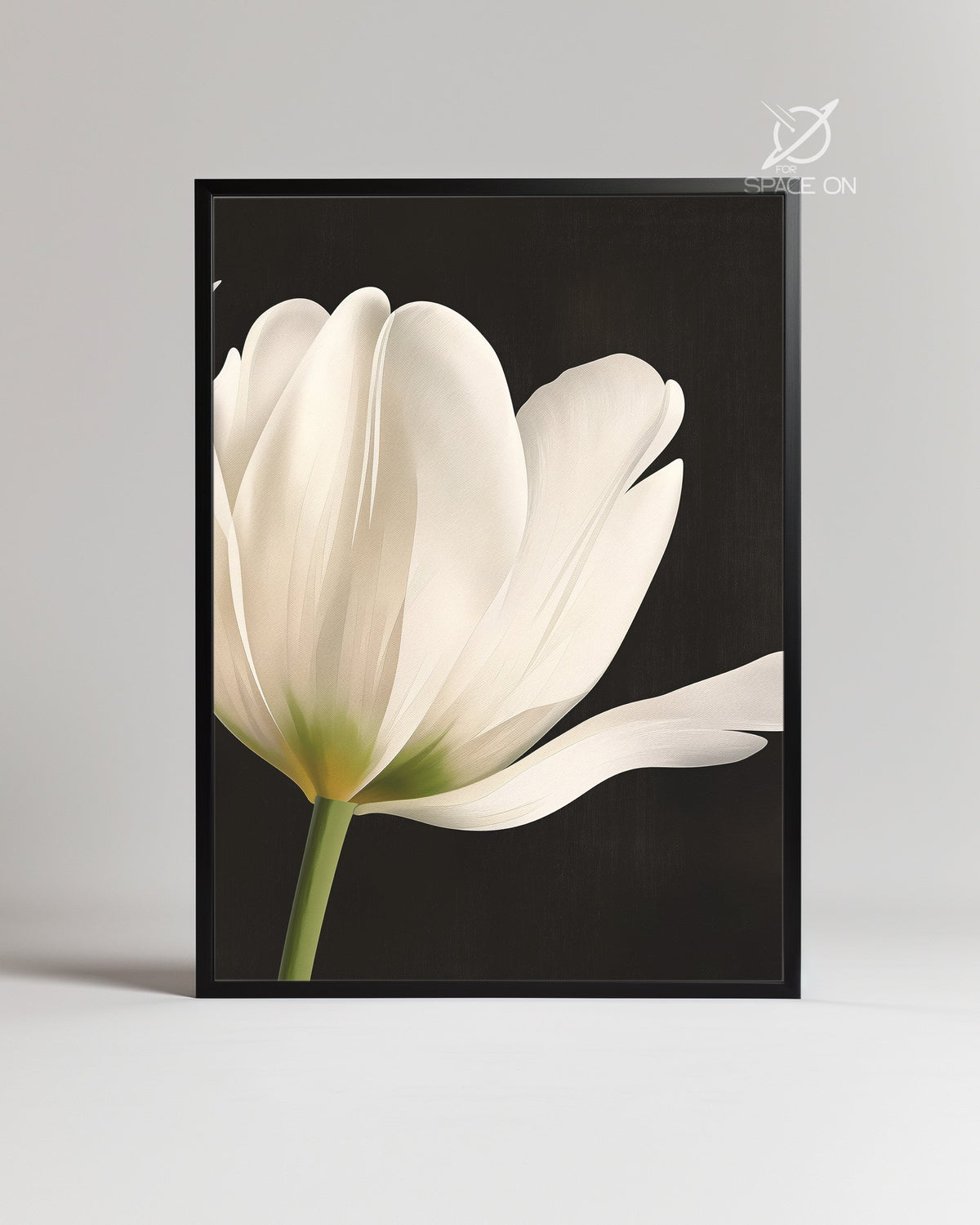 Black Tulip Poster Tablosu