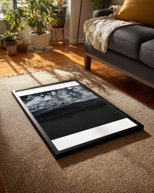Black Wave Poster Tablosu