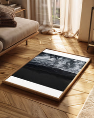 Black Wave Poster Tablosu