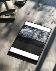 Black Wave Poster Tablosu