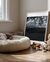 Black Wave Poster Tablosu