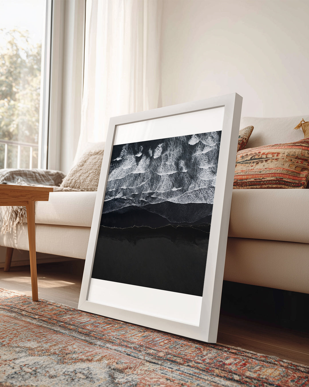 Black Wave Poster Tablosu