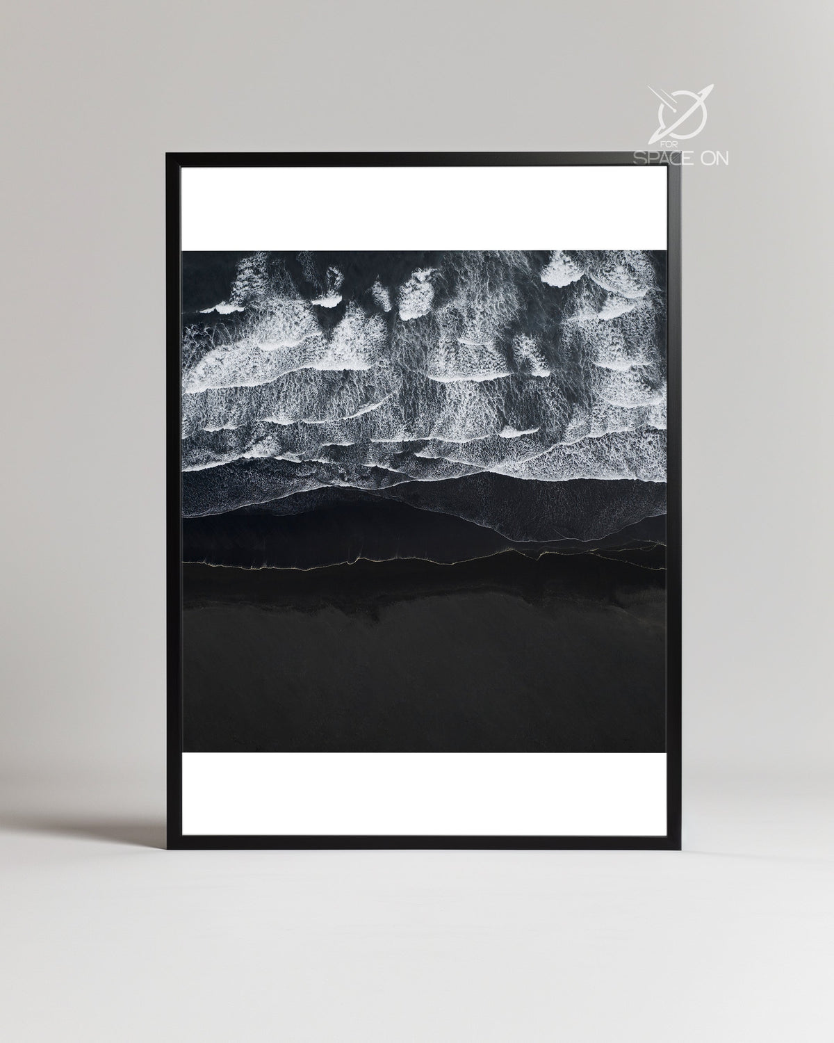 Black Wave Poster Tablosu