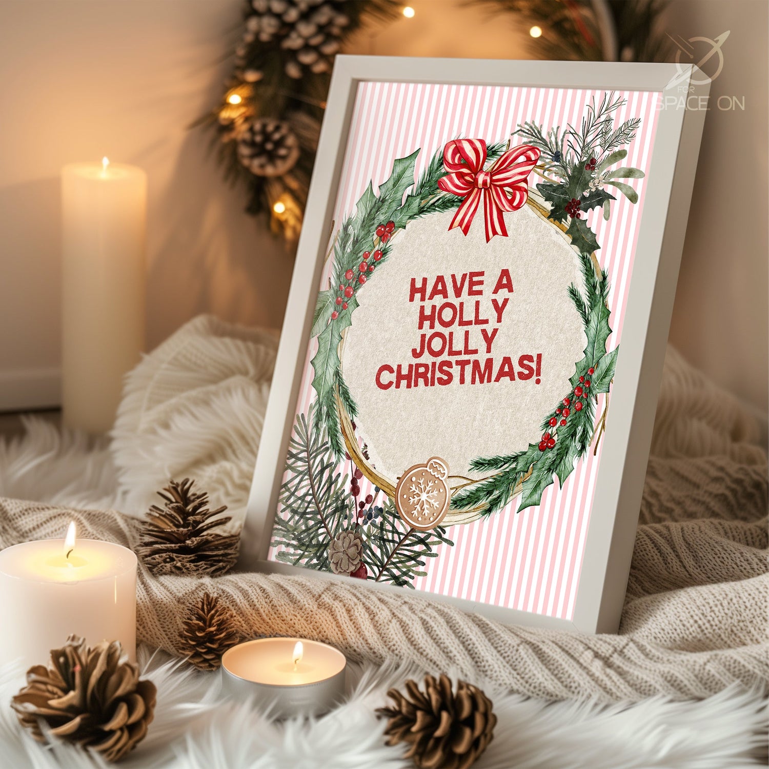 Blanketed Snow Scene Poster Tablosu