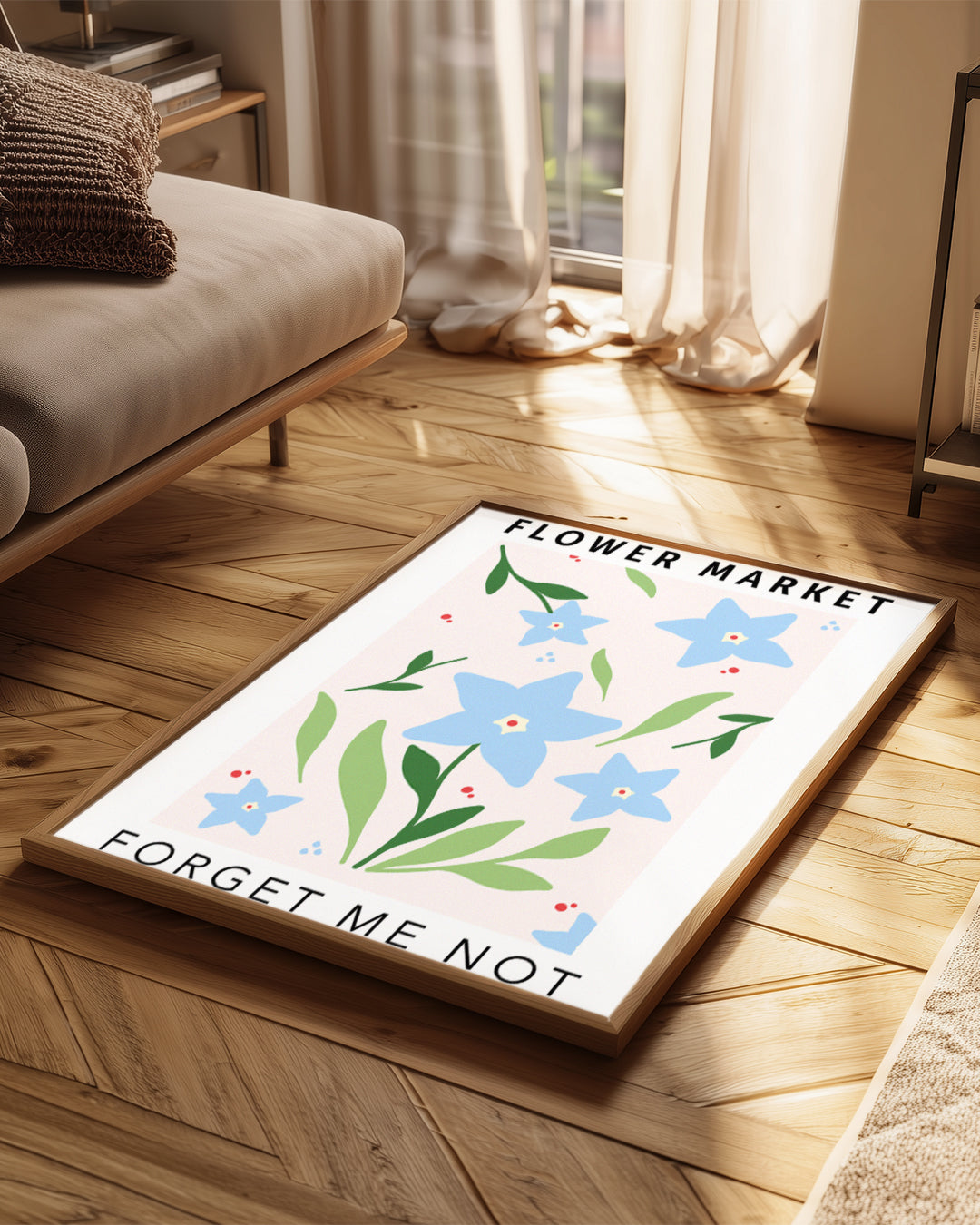 Bleu Ciel Poster Tablosu