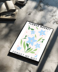 Bleu Ciel Poster Tablosu