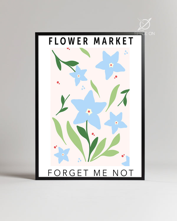 Bleu Ciel Poster Tablosu