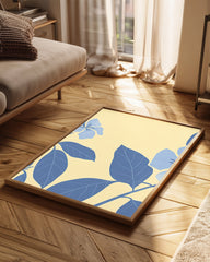 Bleu Jaune Poster Tablosu