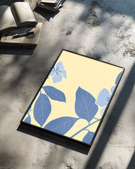 Bleu Jaune Poster Tablosu