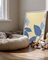 Bleu Jaune Poster Tablosu