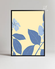 Bleu Jaune Poster Tablosu