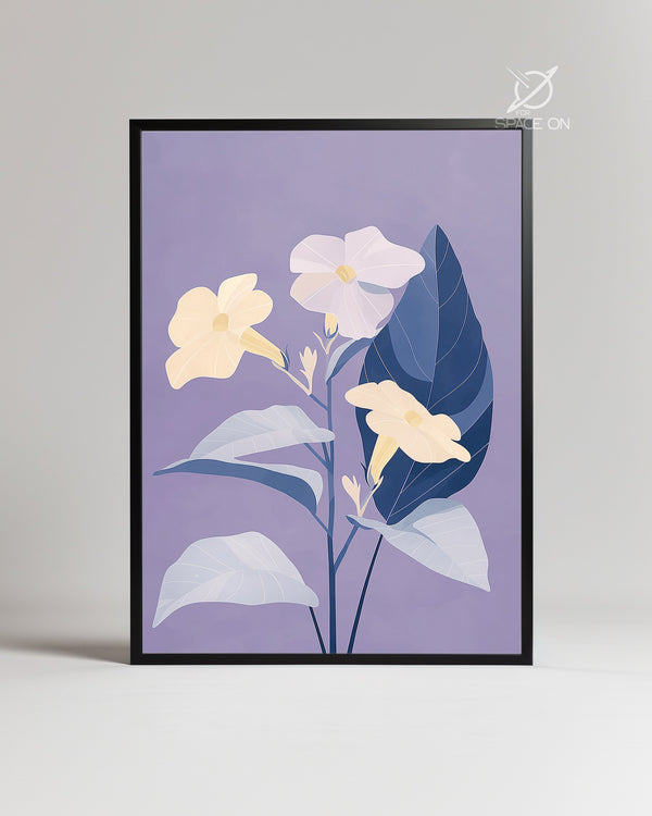 Bleu Minuit Poster Tablosu