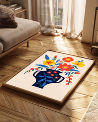 Bleu Profond Poster Tablosu