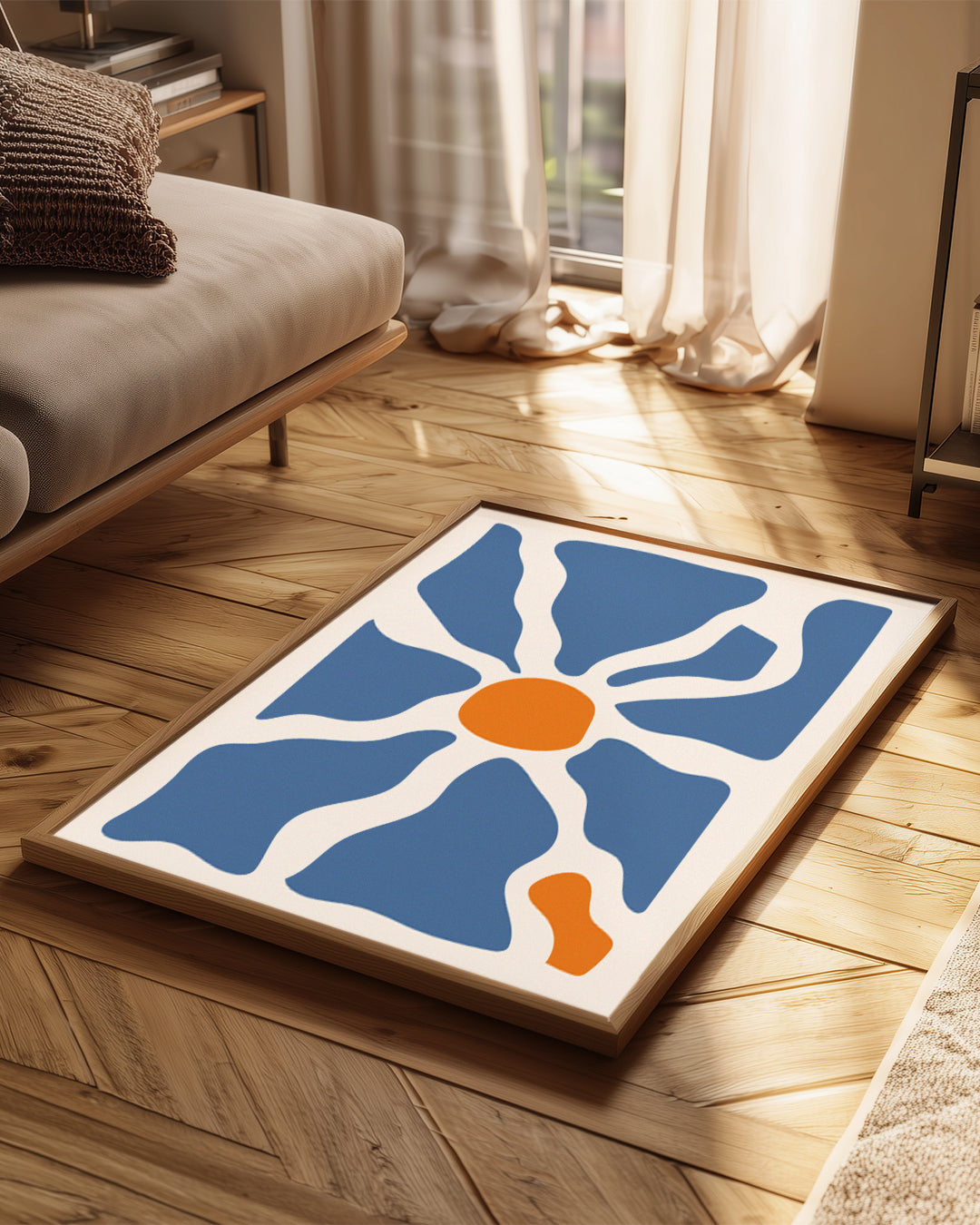 Bleu Soleil Poster Tablosu