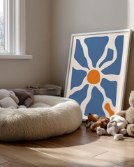 Bleu Soleil Poster Tablosu