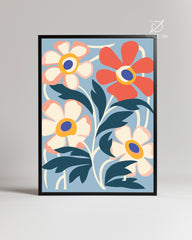 Bleu Vigne Poster Tablosu