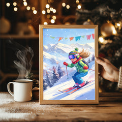 Blizzard Beauty Art Poster Tablosu