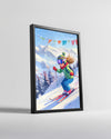 Blizzard Beauty Art Poster Tablosu