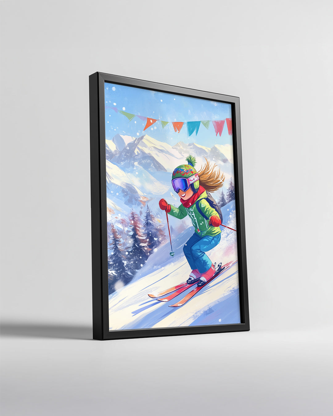 Blizzard Beauty Art Poster Tablosu