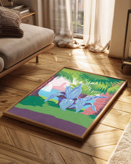 Blue Agave Poster Tablosu