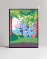 Blue Agave Poster Tablosu