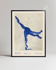 Blue Flow Poster Tablosu