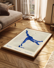 Blue Flow Poster Tablosu