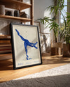 Blue Flow Poster Tablosu